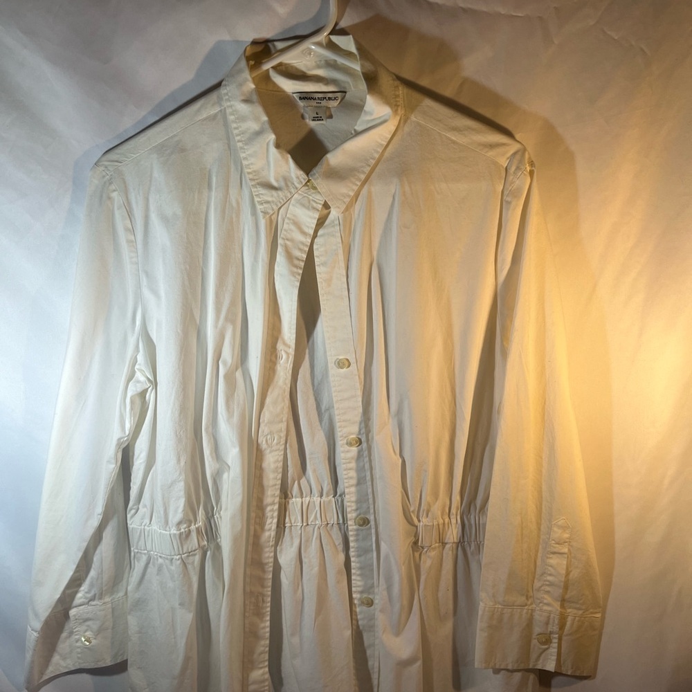 Banana Republic Crisp White Shirt